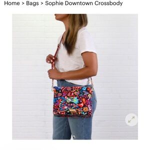 Consuela name brand -Texas brand. Crossbody Bag - Multicolor.